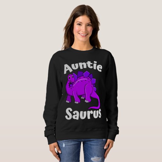 Sweatshirt Auntsaurus Aunt Dinosaur  Dino (Devant entier)