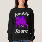 Sweatshirt Auntsaurus Aunt Dinosaur  Dino (Devant)