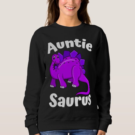Sweatshirt Auntsaurus Aunt Dinosaur  Dino (Devant)