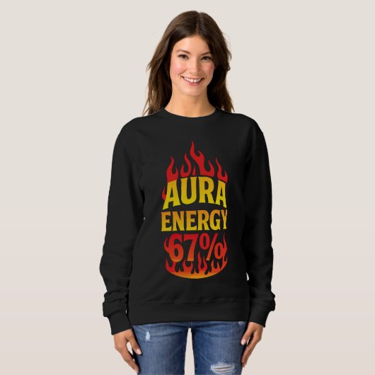 Sweatshirt Aura Energy 67 (Devant entier)