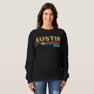 Sweatshirt Austin City Texas Vintage en détresse