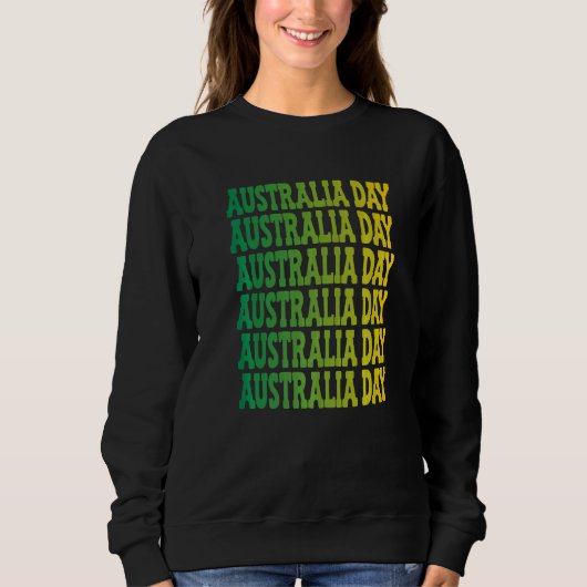 Sweatshirt Australia Day Downunder Celebrate 2022 Australia D (Devant)