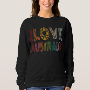 Sweatshirt Australia Day - I Love Australia