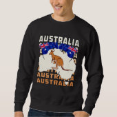 Sweatshirt AUSTRALIA Down Under Australia (Devant)