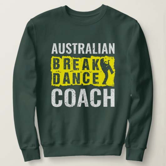 Sweatshirt Australian Break dance Halloween costume en tenue (Design devant)