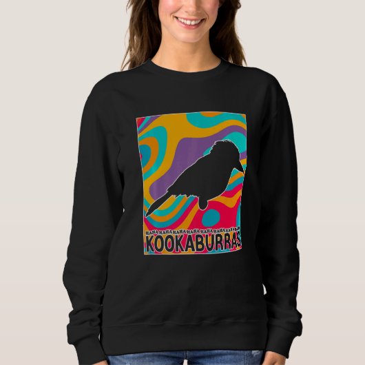 Sweatshirt Australian Kookaburra Fan Kookaburra Birdwatcher (Devant)