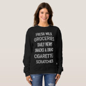 Sweatshirt Australian Milk Bar bodega Corner Store advertisem (Devant entier)