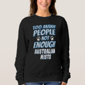 Sweatshirt Australian Mist Cat Dit Introvertie (Devant)