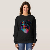 Sweatshirt Australian Shepherd Pop Australian Shepherd (Devant entier)
