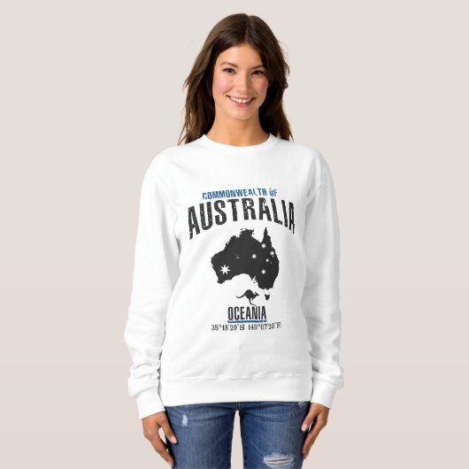 Sweatshirt Australie (Devant entier)