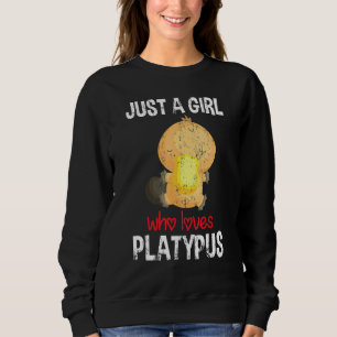 Sweatshirt Australie Animaux Femmes Filles Aussie Platy