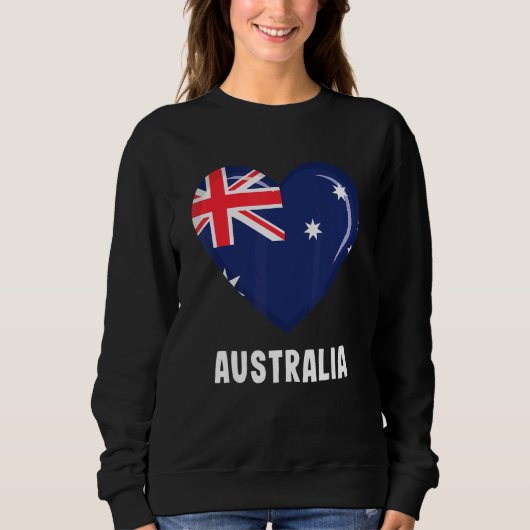 Sweatshirt Australie Drapeau (Devant)