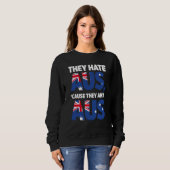 Sweatshirt Australie Pour Fier Australien Aussie Australie Ro (Devant entier)