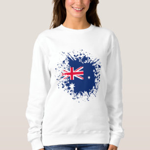 Sweatshirt Australie Souvenir Landmark, Australie Drapeau Voy