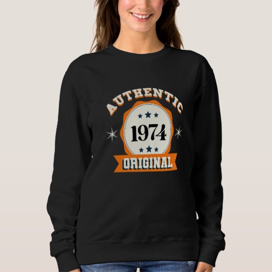 Sweatshirt Authentique original de 1974 (Devant)