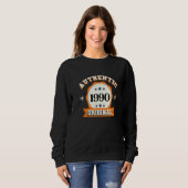 Sweatshirt Authentique original de 1990 (Devant entier)