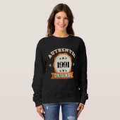 Sweatshirt Authentique original de 1991 (Devant entier)