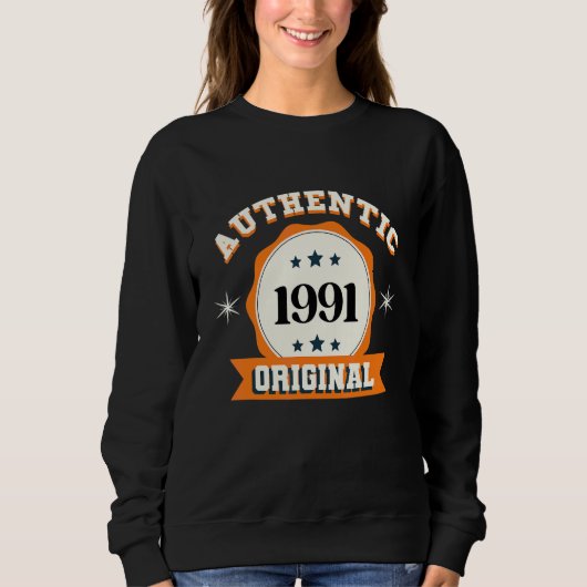 Sweatshirt Authentique original de 1991 (Devant)