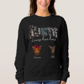 Sweatshirt Autie aime son troupeau (Devant)