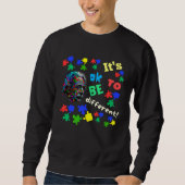 Sweatshirt Autism Awareness Acceptance Science Ok To Be Diffe (Devant)