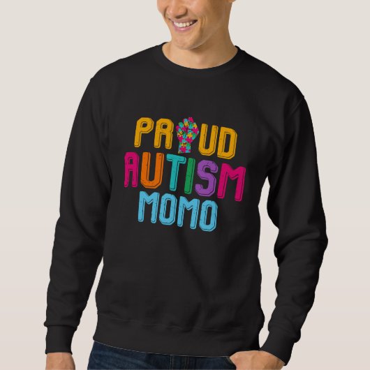 Sweatshirt Autism Awareness Day Matching Family Proud Autism  (Devant)