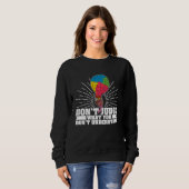 Sweatshirt Autism Awareness Kids Autistic Support Tolerance (Devant entier)