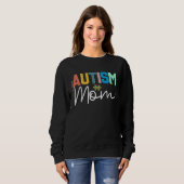 Sweatshirt Autism Awareness Proud Autism Mom (Devant entier)