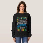 Sweatshirt Autism Journey Tour Guide Mom Support Autistic Awa (Devant entier)