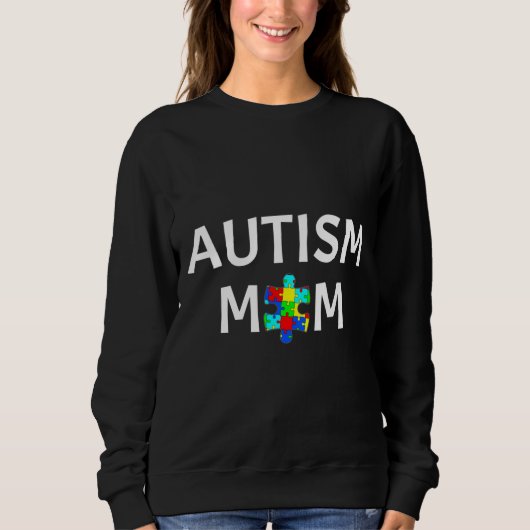 Sweatshirt Autism Maman Pour Femmes Fitting Scoop (Devant)