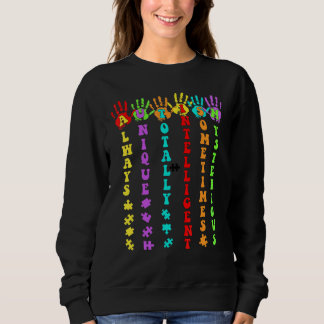 Sweatshirt Autism Maman Sensibilisation sur l'autisme Autisti