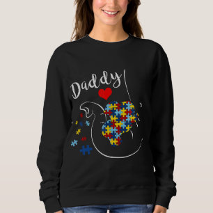 Sweatshirt Autism-Mens papa Elephant Sensibilisation sur l'au