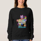 Sweatshirt Autism Support Puzzle Pièce Austim Awareness Owl (Devant)