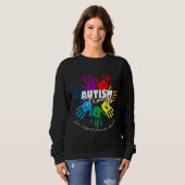 Sweatshirt Autisme fort (Devant entier)