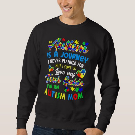 Sweatshirt Autisme Maman Sensibilisation sur l'autisme Autism (Devant)