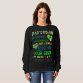 Sweatshirt Autisme Maman Sensibilisation sur l'autisme L'Auti (Devant entier)