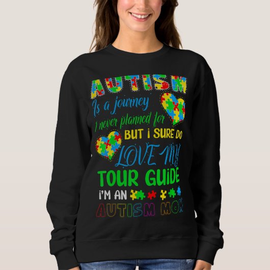 Sweatshirt Autisme Maman Sensibilisation sur l'autisme L'Auti (Devant)