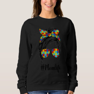 Sweatshirt Autisme Maman Sensibilisation sur l'autisme Maman