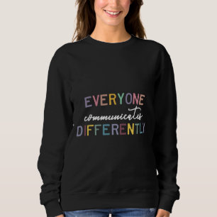 Sweatshirt Autismo Sensibilisation sur l'autisme Mois raccord