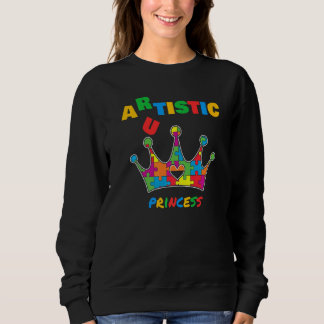Sweatshirt Autistic Artistic Autism Awareness Autistic Boys G