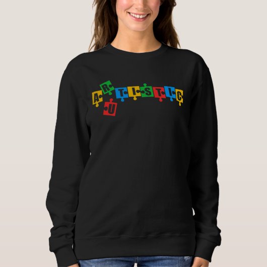 Sweatshirt Autistic Artistic Autism Awareness Autistic Boys G (Devant)