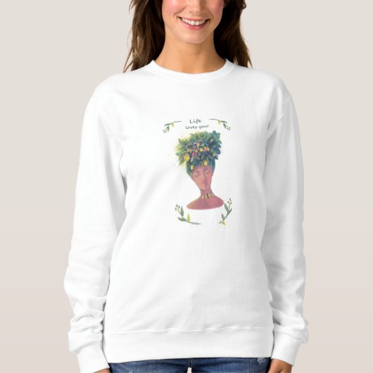 sweatshirt auto-lover (Devant)