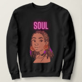 Sweatshirt auto-soignant (Design devant)