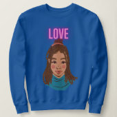 Sweatshirt auto-soignant (Design devant)