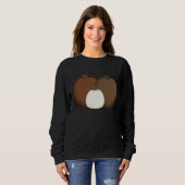 Sweatshirt automne/automne/Citrouille (Devant entier)