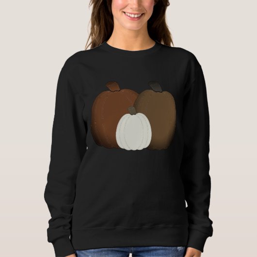 Sweatshirt automne/automne/Citrouille (Devant)