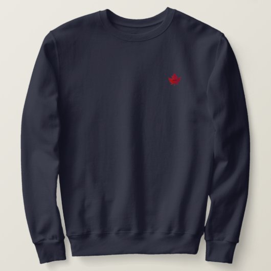 Sweatshirt Automne Feuille d'érable Canada Hommes Top (Design devant)