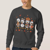 Sweatshirt Automne Goose Enseignant Maternelle maternelle Pré (Devant)