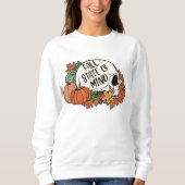 SWEATSHIRT AUTOMNE THÈME AUTOMNE AUTOMNE ÉTAT D'ESPRIT COMPÉT (Devant)