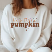 SWEATSHIRT AUTOMNE THÈME HEY THERE CITROUILLE
