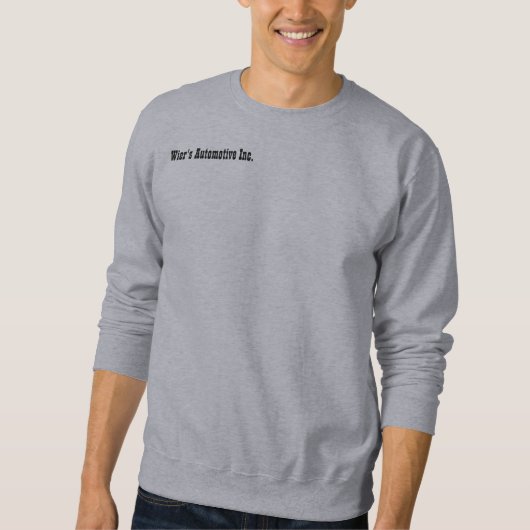 Sweatshirt Automotive Inc. de Wier (Devant)